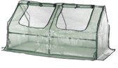 Folie Greenhouse - Duurzaam - UV-bestendig PE-film - Sterke metalen frame - Compact ontwerp - 120 x 60 x 60 cm
