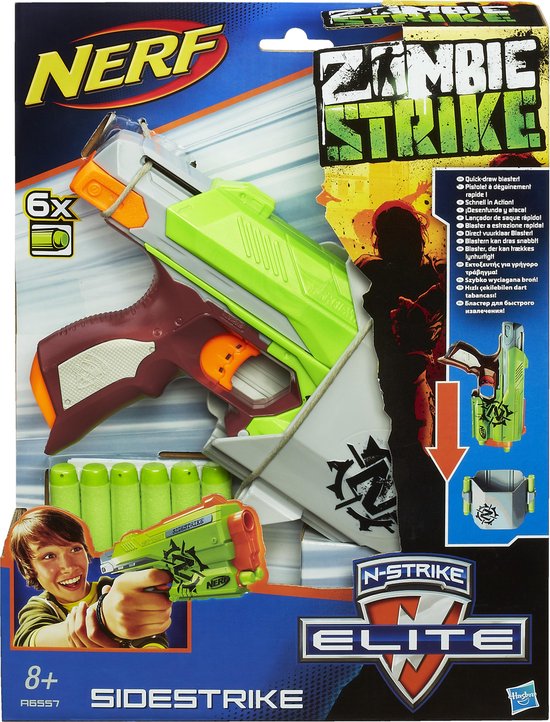 nerf zombie strike sidestrike blaster