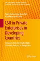 CSR, Sustainability, Ethics & Governance - CSR in Private Enterprises in Developing Countries