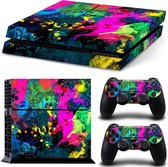Color Splash - PS4 Console Skins PlayStation Stickers