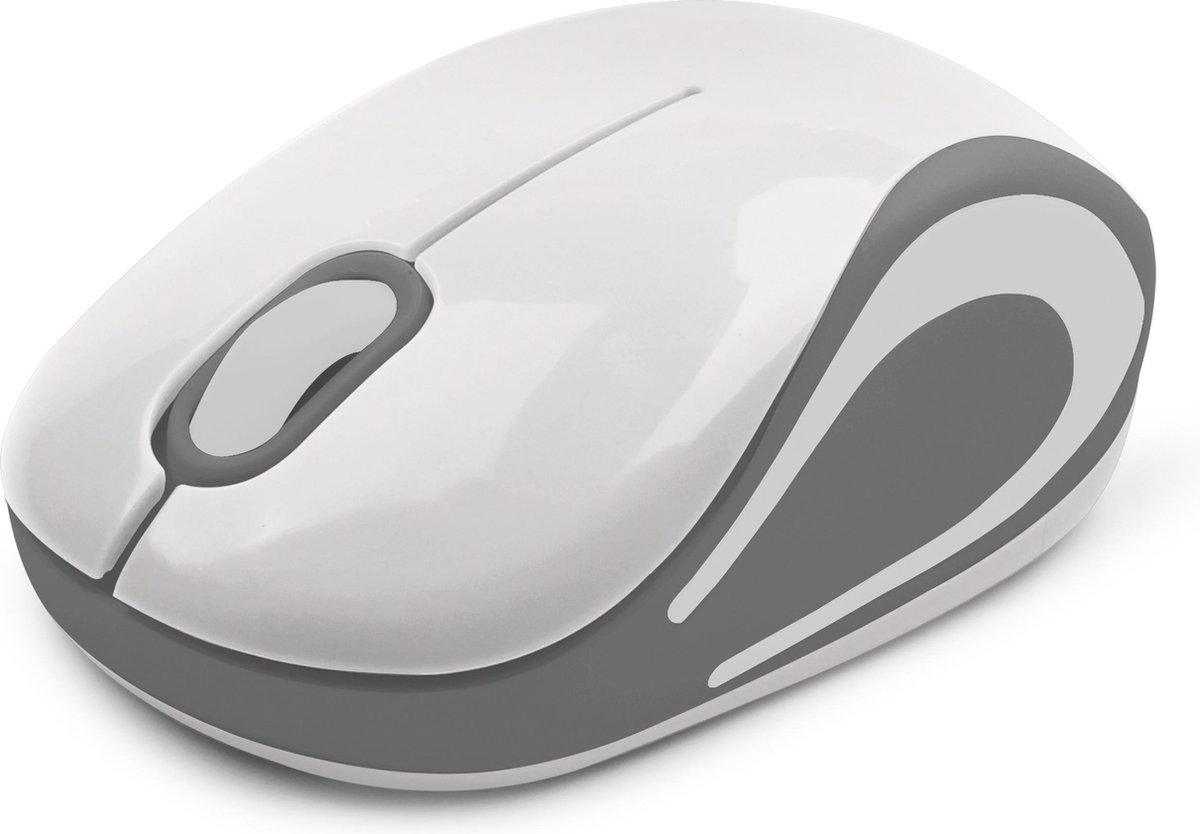 Maxxter draadloze optische mini-muis | Wireless Optical Mouse | 1200 DPI |  Muis | Wit | bol.com