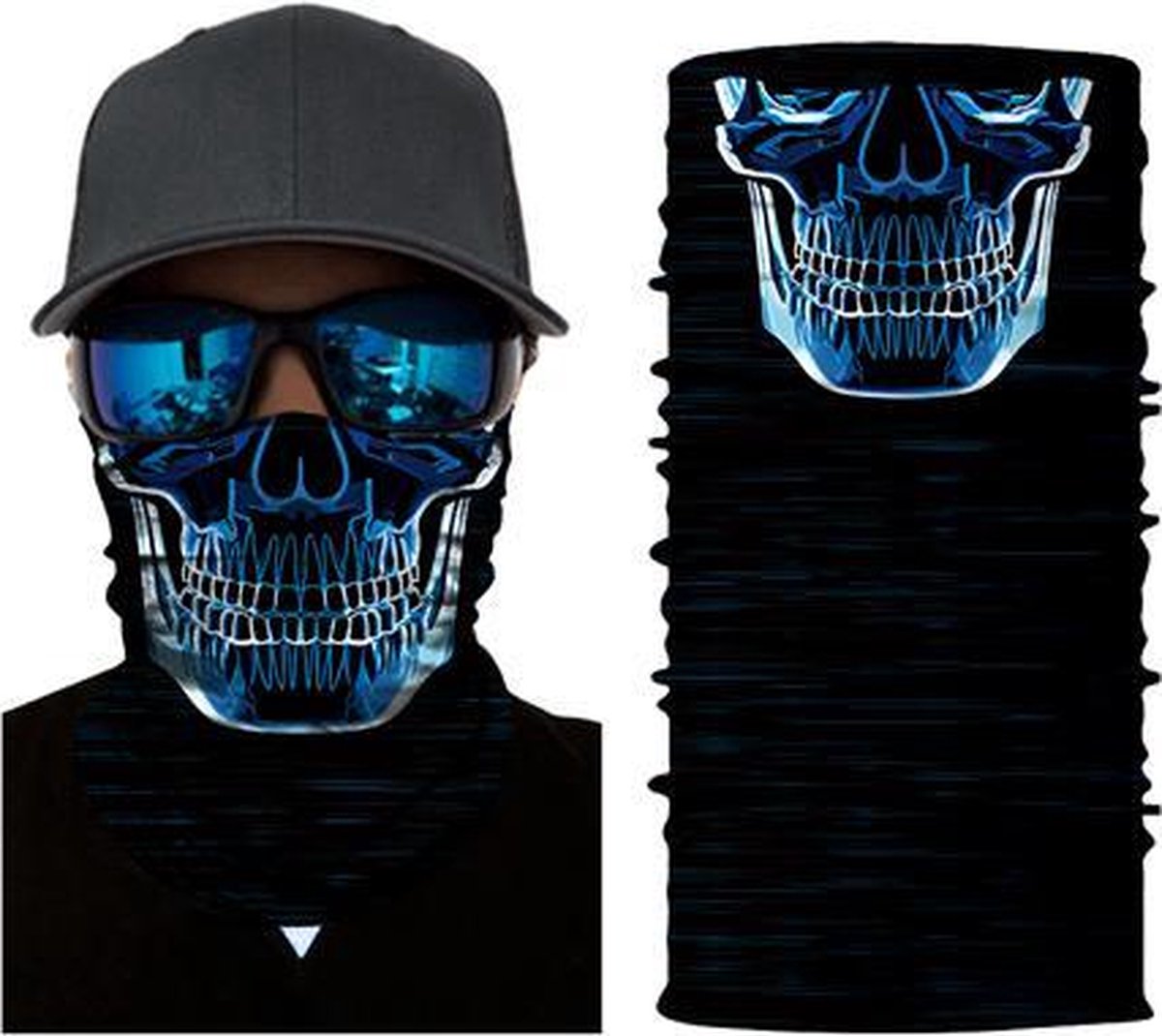 Luxe Biker Mask Fietsmasker Motormasker Bandana Balaclava Gezichtsmasker Bivakmuts Model 3