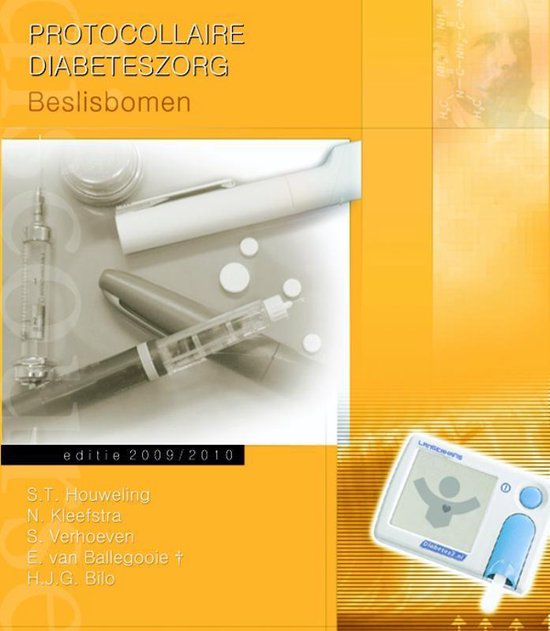 Cover van het boek 'Protocollaire Diabeteszorg editie 2009-2010 / Beslisbomen / deel Bureauklapper'