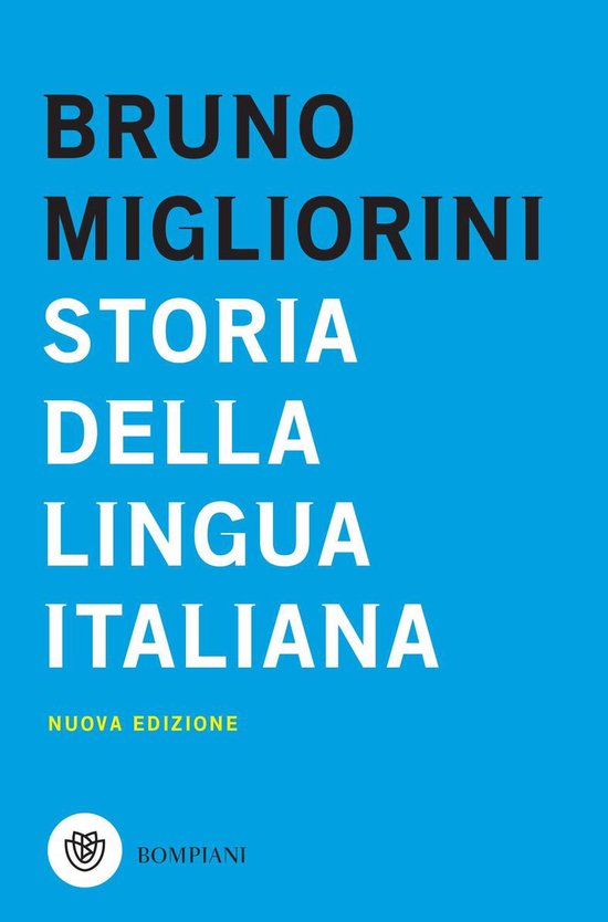 Storia della lingua italiana - cover