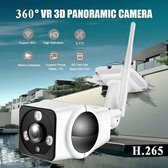 YubiX IP Camera Beveiligingscamera draadloos Wifi buiten outdoor 1080P