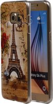 Eiffeltoren TPU Cover Case voor Samsung Galaxy S6 Edge Plus Cover