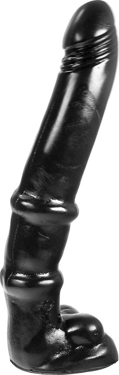Goedkoopste Dark Crystal XXL Dildo 36,5 x 7 cm - zwart