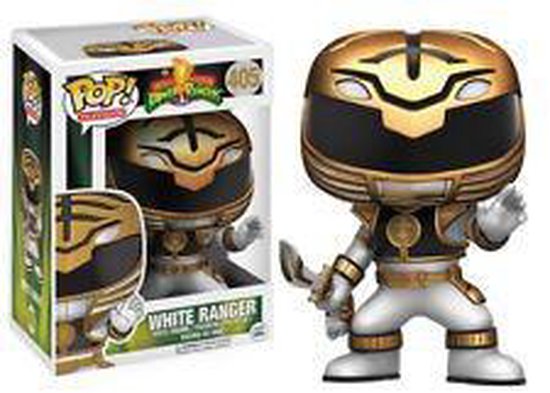 POWER RANGER - Bobble Head POP N° 405 - White Ranger | bol.com