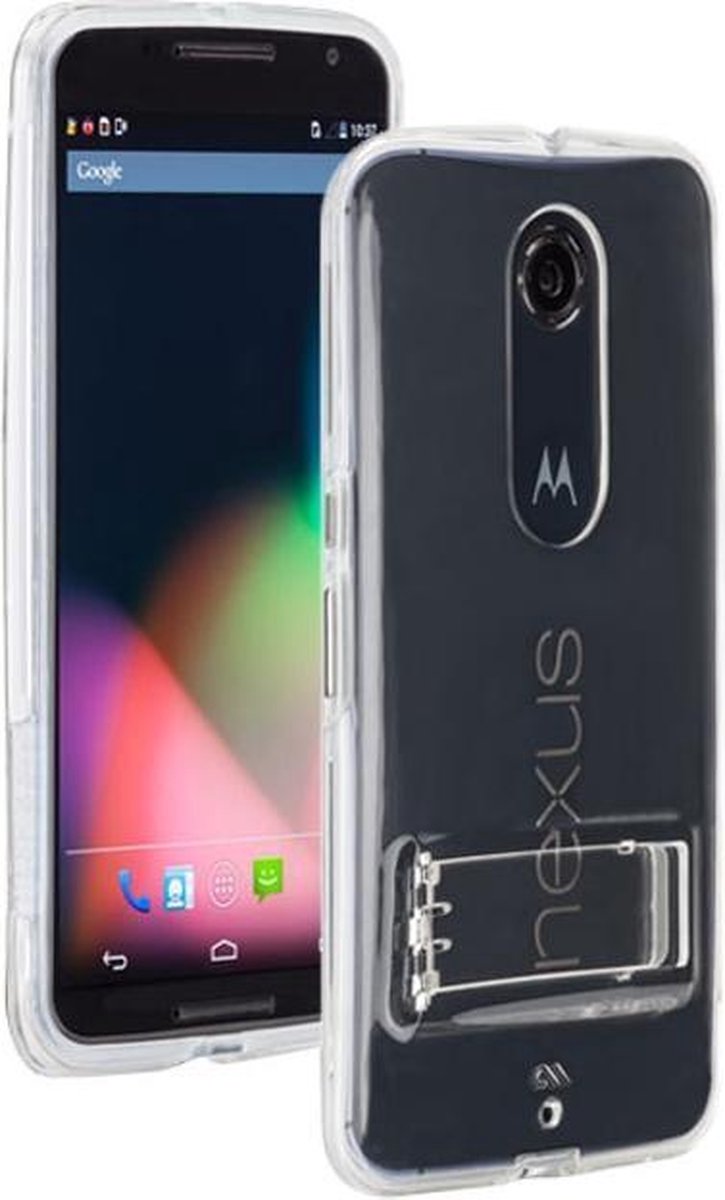 Motorola Nexus 6 hoesje - Case-Mate - Transparant - Kunststof