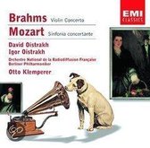 David Oistrakh/Otto Klemperer - Brahms: Violin Concerto, Mozart Synfonia Concertante