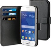 BeHello Wallet Case voor Samsung Galaxy Ace 4 - Zwart