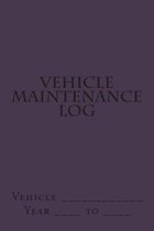 Vehicle Maintenance Log