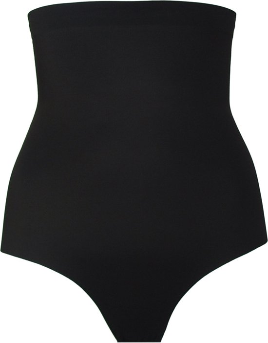 MAGIC Bodyfashion Maxi Sexy Hi-Brief Dames Corrigerend ondergoed - Zwart- Maat 4XL