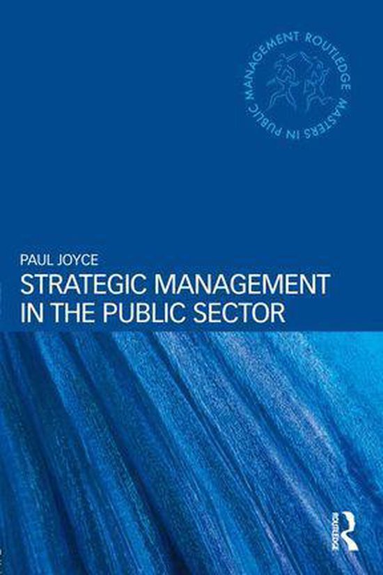 Routledge Masters in Public Management - Strategic Managemen ... - cover