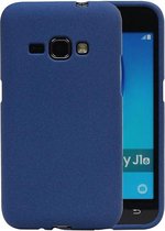 Blauw Zand TPU back case cover hoesje voor Samsung Galaxy J1 2016