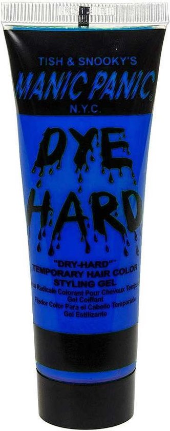 Coöperatie Oswald regiment Electric Sky Neon UV, Dye Hard uitwasbare haarverf gel blauw - Manic Panic  | bol.com