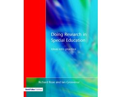 Doing Research in Special Education
