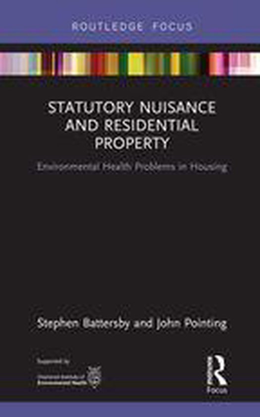 Routledge Focus on Environmental Health - Statutory Nuisance ... - cover