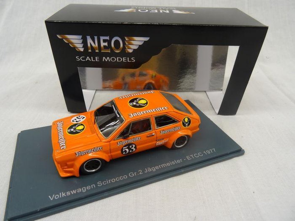 Miniature Solido Volkswagen Scirocco N°25 Jagermeister – échelle 1:43, Sans Boîte