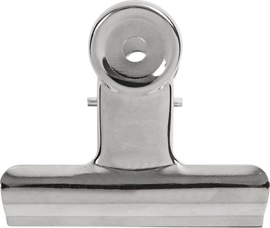 Ritmisch Uiterlijk gezond verstand Creotime Metalen clip, b: 7,5 cm, 6 stuks | bol.com