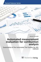 Automated measurement evaluation for combustion analysis