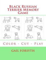 Black Russian Terrier Memory Game