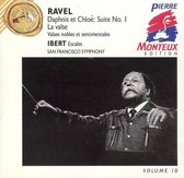 Ravel: Daphnis et Chloé Suite No. 1; La valse; Ibert: Escales