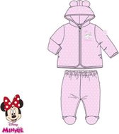 Minnie Mouse roze vest + broek maat 50/56 - kraamkado