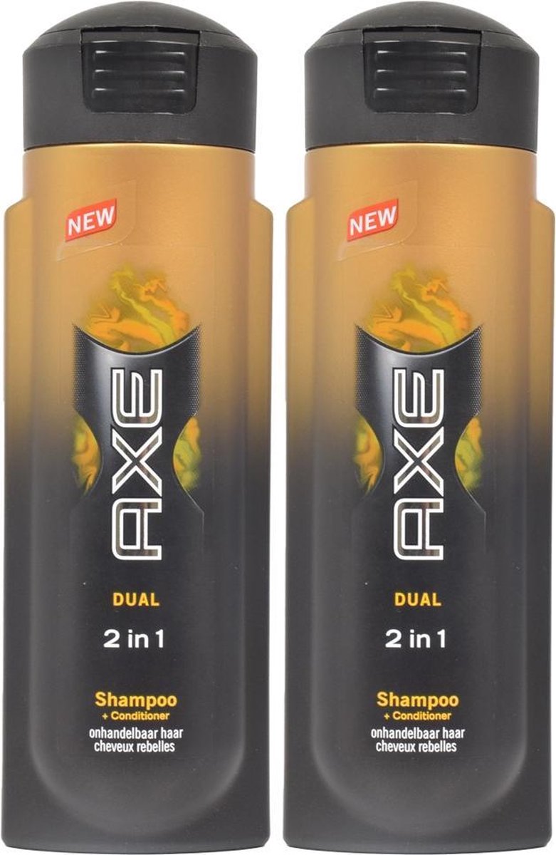 Axe Shampoo Dual 2-in-1 - 2 stuks