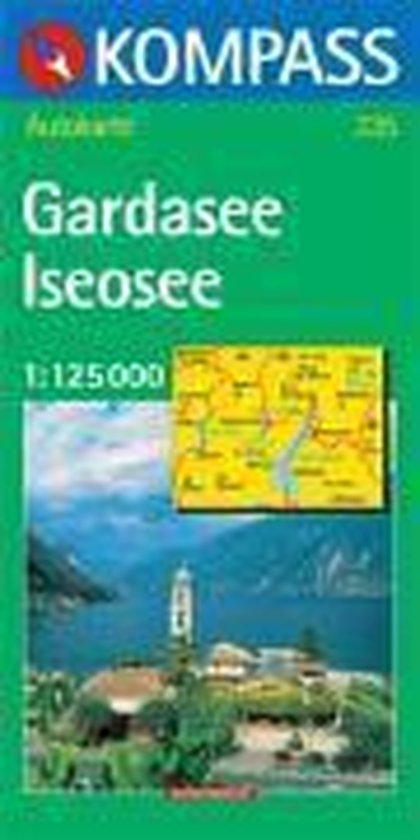 Gardasee - Iseosee 1 : 125 000 - cover