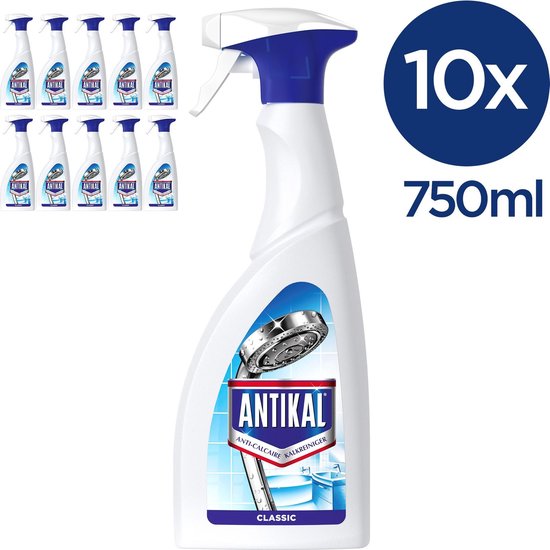 Antikal Spray voordeelbox 10x750 ml - Kalkreiniger