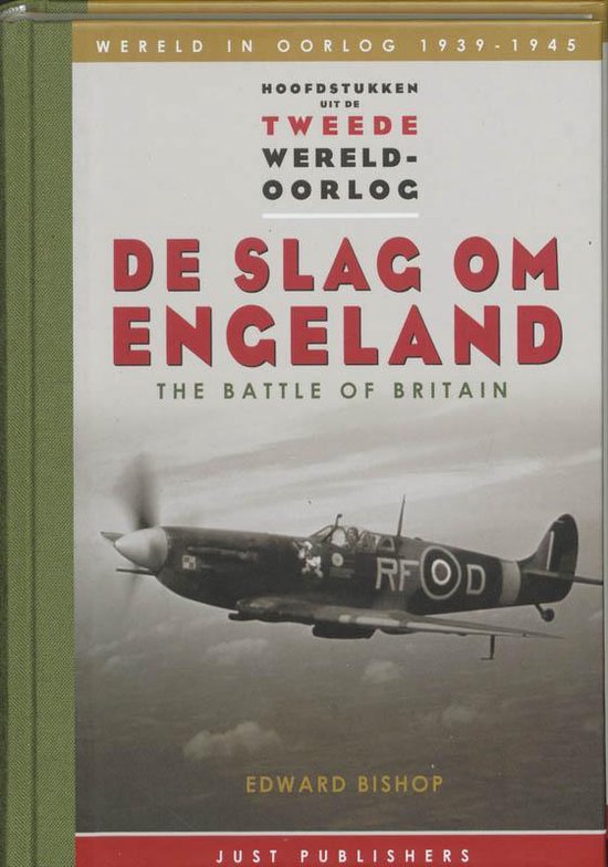 Cover van het boek 'De slag om Engeland' van E. Bishop
