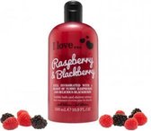 I love - Raspberry & Blackberry Bubble Bath And Shower Creme (L)