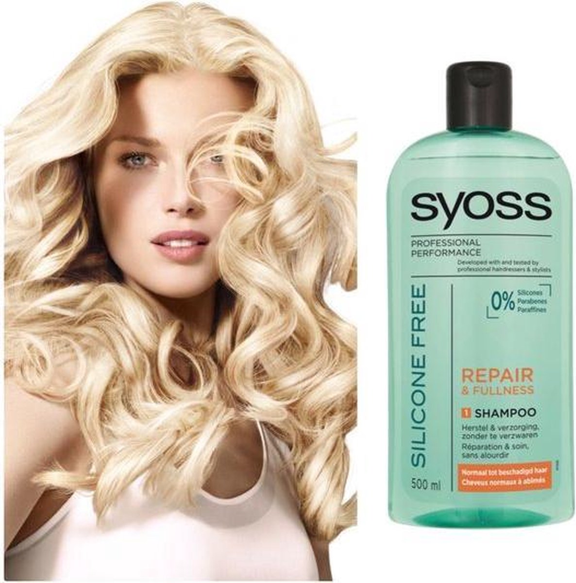 Syoss Silicone Free Shampoo geschenkverpakking (2x500ml)