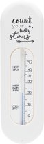 Bébé-jou Badthermometer Lucky Quotes - White