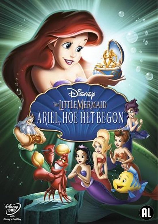 Little Mermaid - Ariel, Hoe Het Begon (DVD)