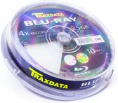 Traxdata blu-ray 4X BD-R 25GB 10 stuk(s)