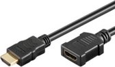 Techly 3.0m HDMI M/F HDMI kabel 3 m HDMI Type A (Standaard) Zwart