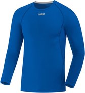 Jako Compression 2.0 Longsleeve Royal Blauw  Maat L