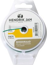 Hendrik Jan korfje draad geplastificeerd 1,25 mm x 50 m