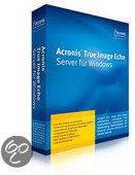 acronis true image echo server windows 7