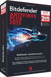 Bitdefender Antivirus Plus 2015 - 3 Gebruikers / 2 jaar / DVD / Windows