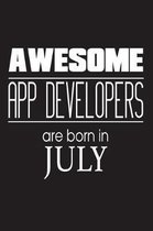 Awesome App Developers Are Born In July