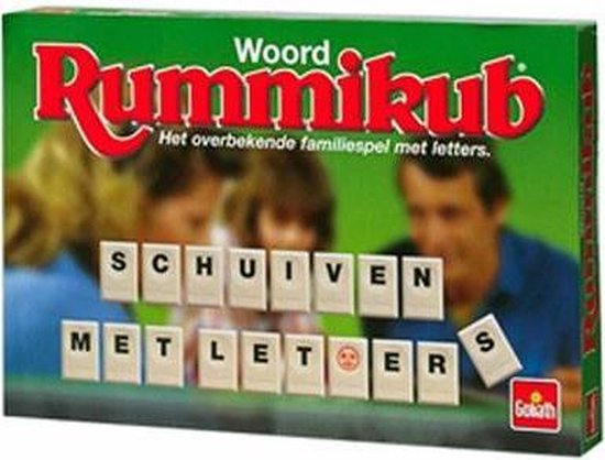 Afbeelding van het spel Rummikub Woord (reisuitvoering)