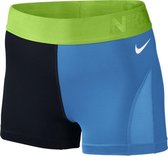 Nike Broek - Lt Photo Blue/Black/Action Green/White - S