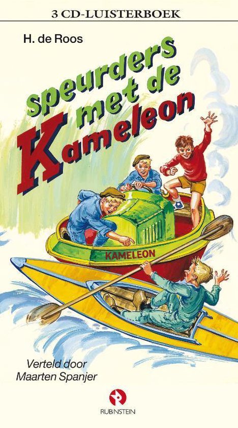 Cover van het boek 'Speurders met de Kameleon' van H. de Roos