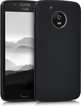 Zwart TPU Siliconen Case Hoesje voor Motorola Moto G5