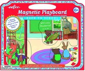 Eeboo Magnetic Playboard: BACK TO SCHOOL, maak je eigen verhaaltje mbv magneten,