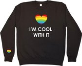 Pride sweater | I'm cool with it | Maat L