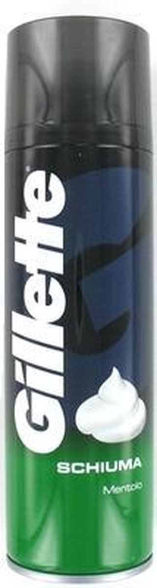 Gillette Scheerschuim - Menthol - 300 ml | bol